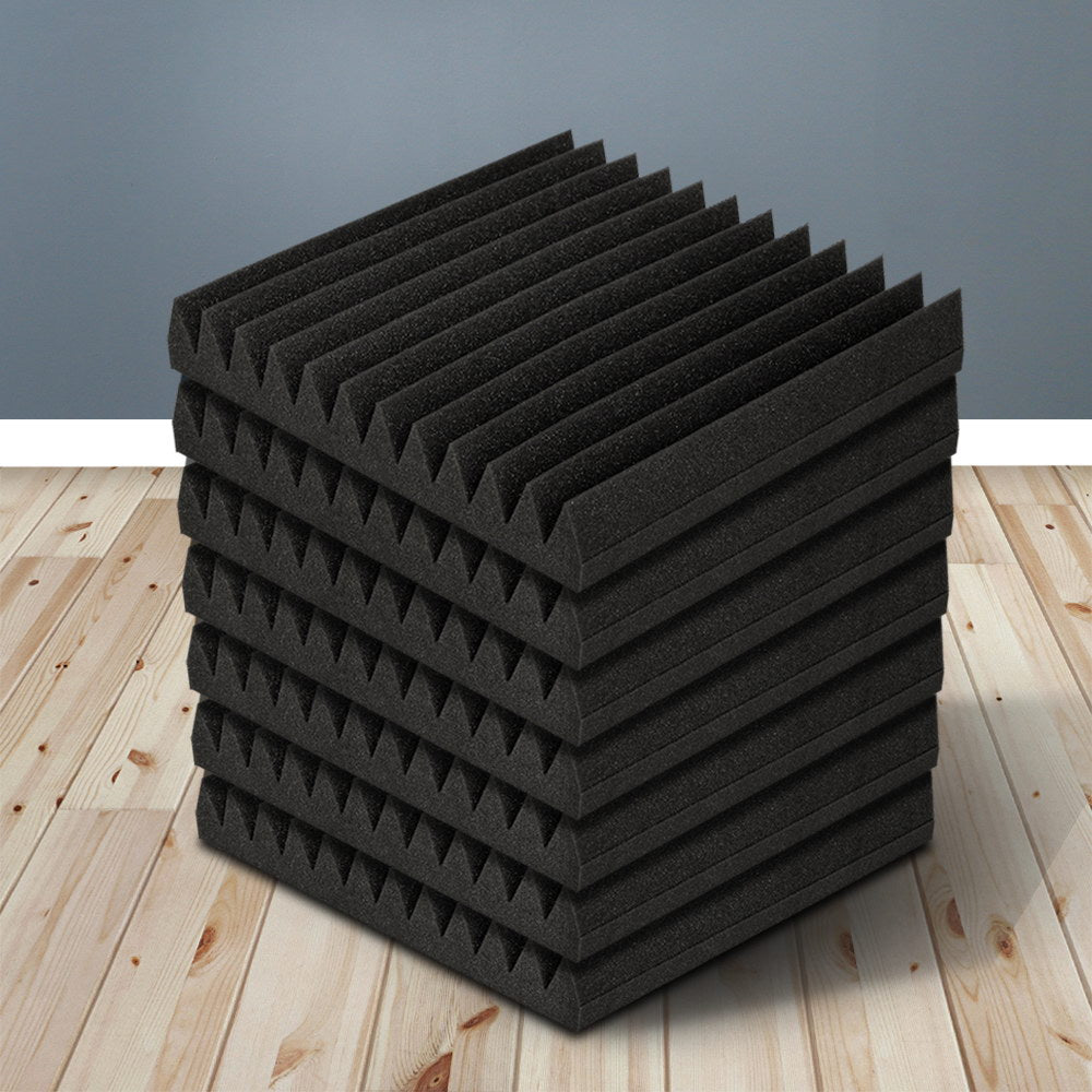 Alpha Acoustic Foam 20pcs 30x30x5cm Sound Absorption Proofing Panel Studio Wedge-7