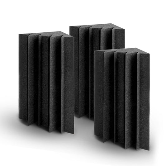 Alpha Acoustic Foam 20pcs Corner Bass Trap Sound Absorption Proofing Treatment-0