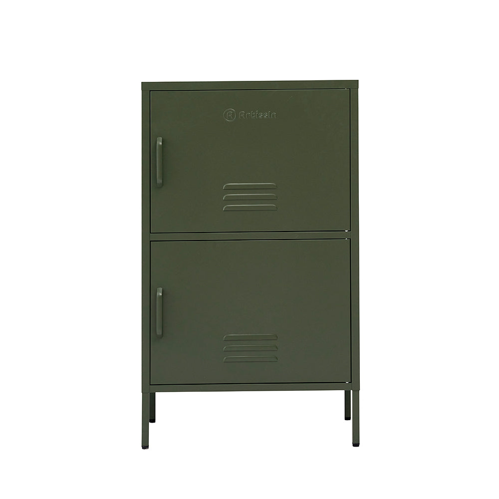 ArtissIn Buffet Sideboard Metal Cabinet - DOUBLE Green-0