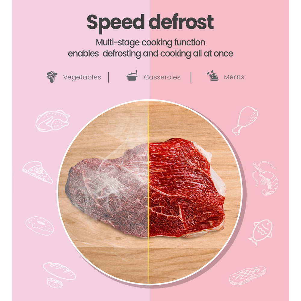 Comfee 20L Microwave Oven 700W Black-4