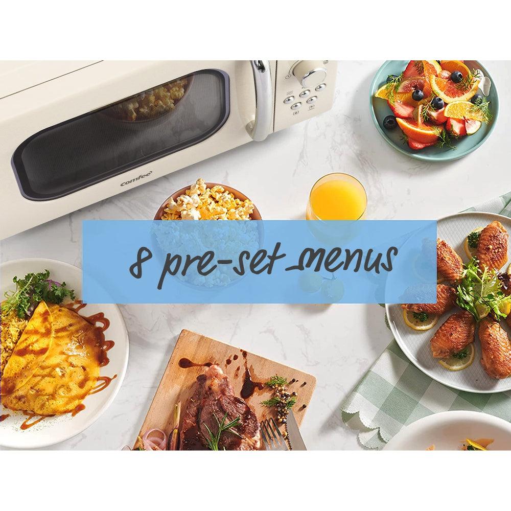 Comfee 20L Microwave Oven 800W Cream-4