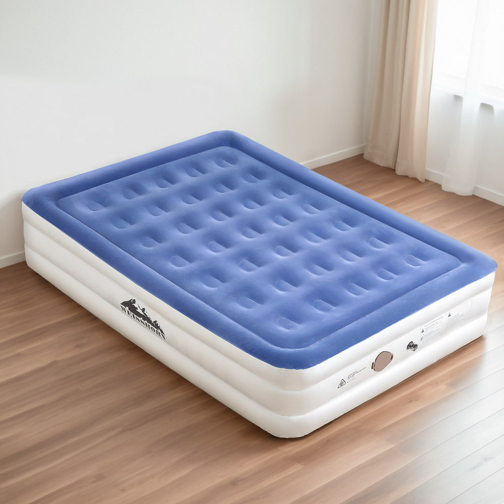 Weisshorn Air Mattress Queen Inflatable Bed 46cm Air bed Cube-6