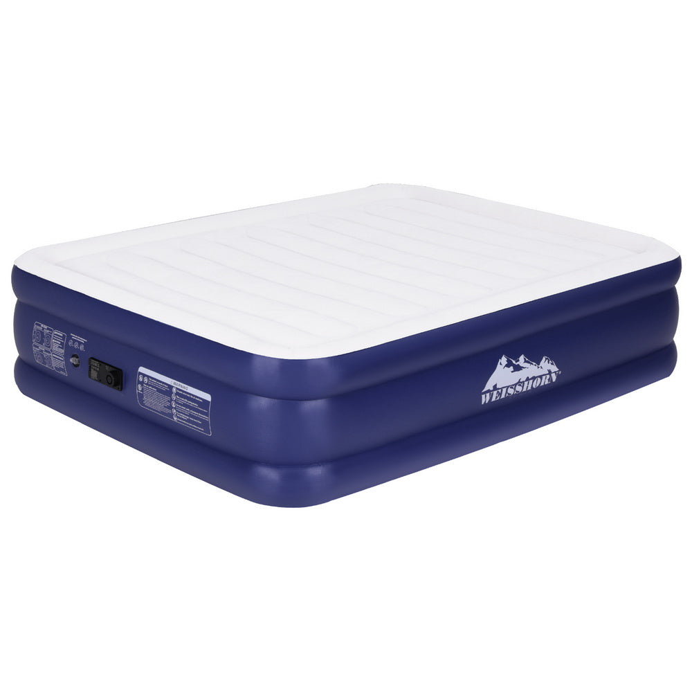 Weisshorn Air Mattress Queen Inflatable Bed Air bed 51cm-2