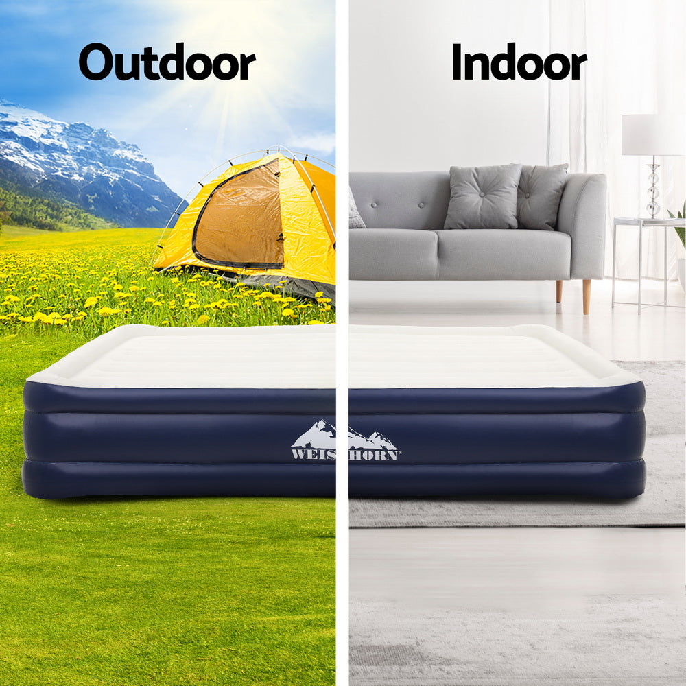 Weisshorn Air Mattress Double Inflatable Bed 46cm Air bed-3