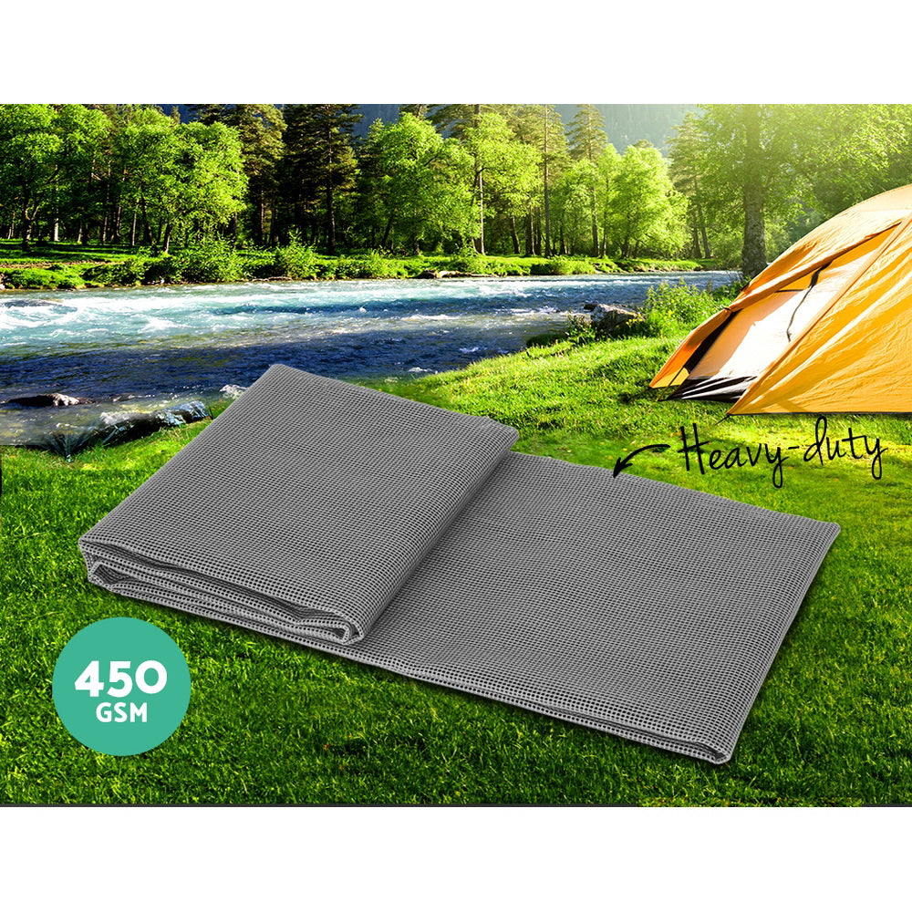 Weisshorn 3M X 2.5M Annex Matting Floor Mats Mesh Caravan Camping Annexe 2pcs-3