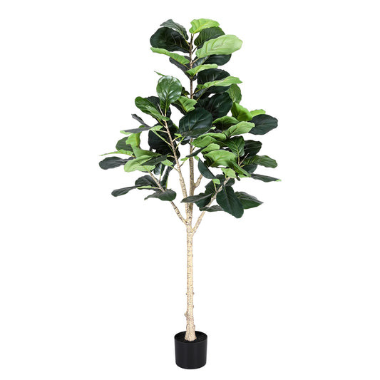 Artiss 180cm Artificial Fiddle Tree Faux Trees Indoor Decor Artificial Plants Lifelike Plant 1.8M
