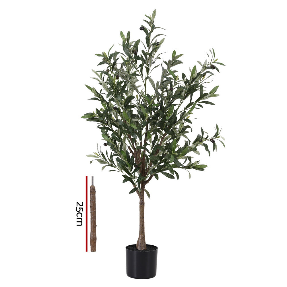 Artiss 155cm Artificial Olive Tree Faux Trees Indoor Decor Artificial Plants Lifelike Plant-3