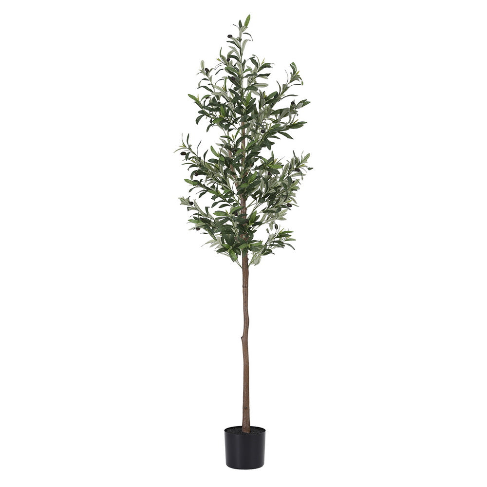 Artiss 180cm Artificial Olive Tree Faux Trees Indoor Decor Artificial Plants Lifelike Plant 1.8M-1
