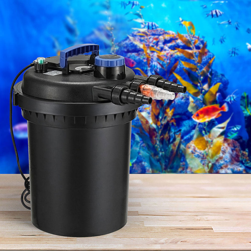 Giantz Aquarium Filter Fish Tank External Canister Water Pump 10000L/H-6