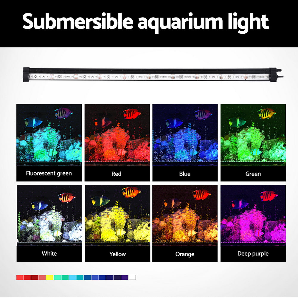 i.Pet Aquarium Light Submersible 52CM Air Bubble LED Light-3