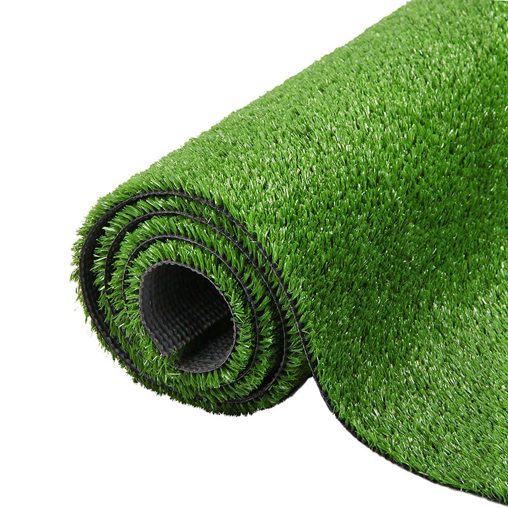Primeturf Artificial Grass 2mx5m 10mm Synthetic Fake Lawn Turf Plant Plastic Olive-3