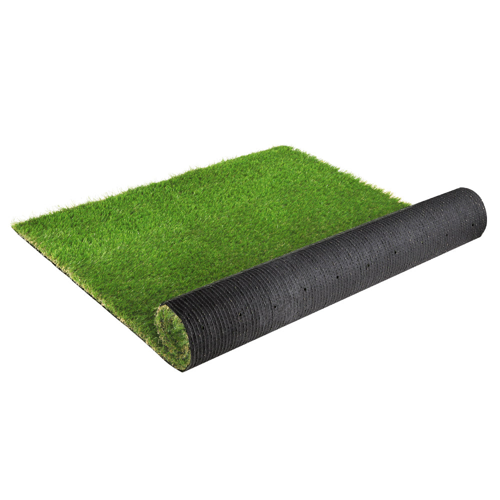 Prime Turf Artificial Grass 30mm 1mx20m Synthetic Fake Lawn Turf Plastic Plant 4-coloured-7