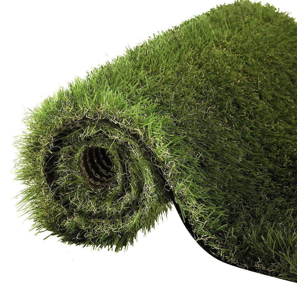 Prime Turf Artificial Grass 35mm 1mx10m Synthetic Fake Lawn Turf Plastic Plant 4-coloured-0