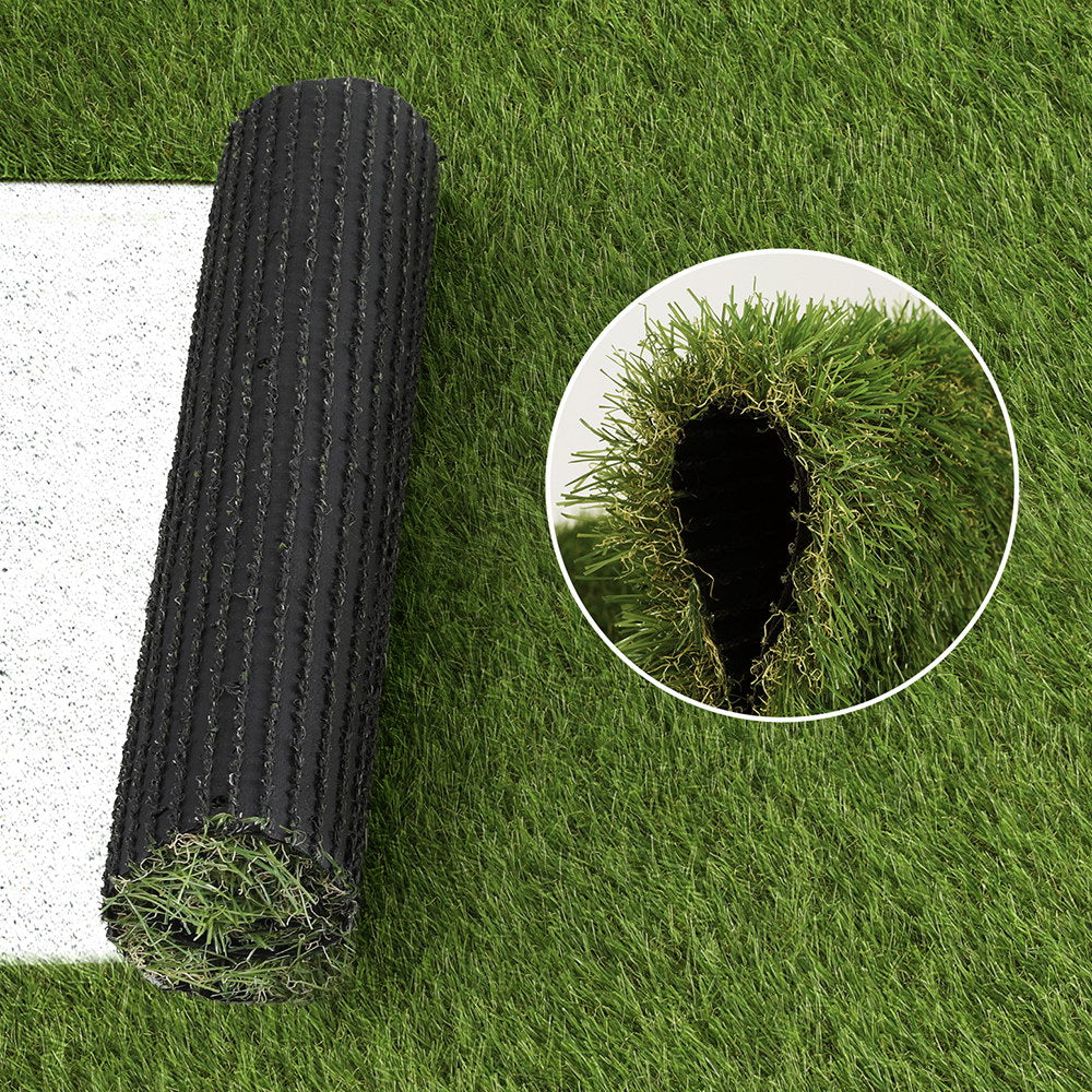 Prime Turf Artificial Grass 35mm 1mx10m Synthetic Fake Lawn Turf Plastic Plant 4-coloured-3