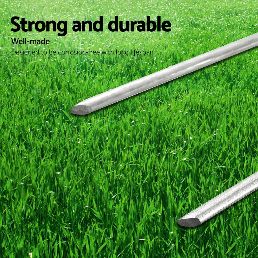 Prime Turf Artificial Grass 50pcs Synthetic Pins Fake Lawn Turf Weed Mat Pegs Joining Tape-2