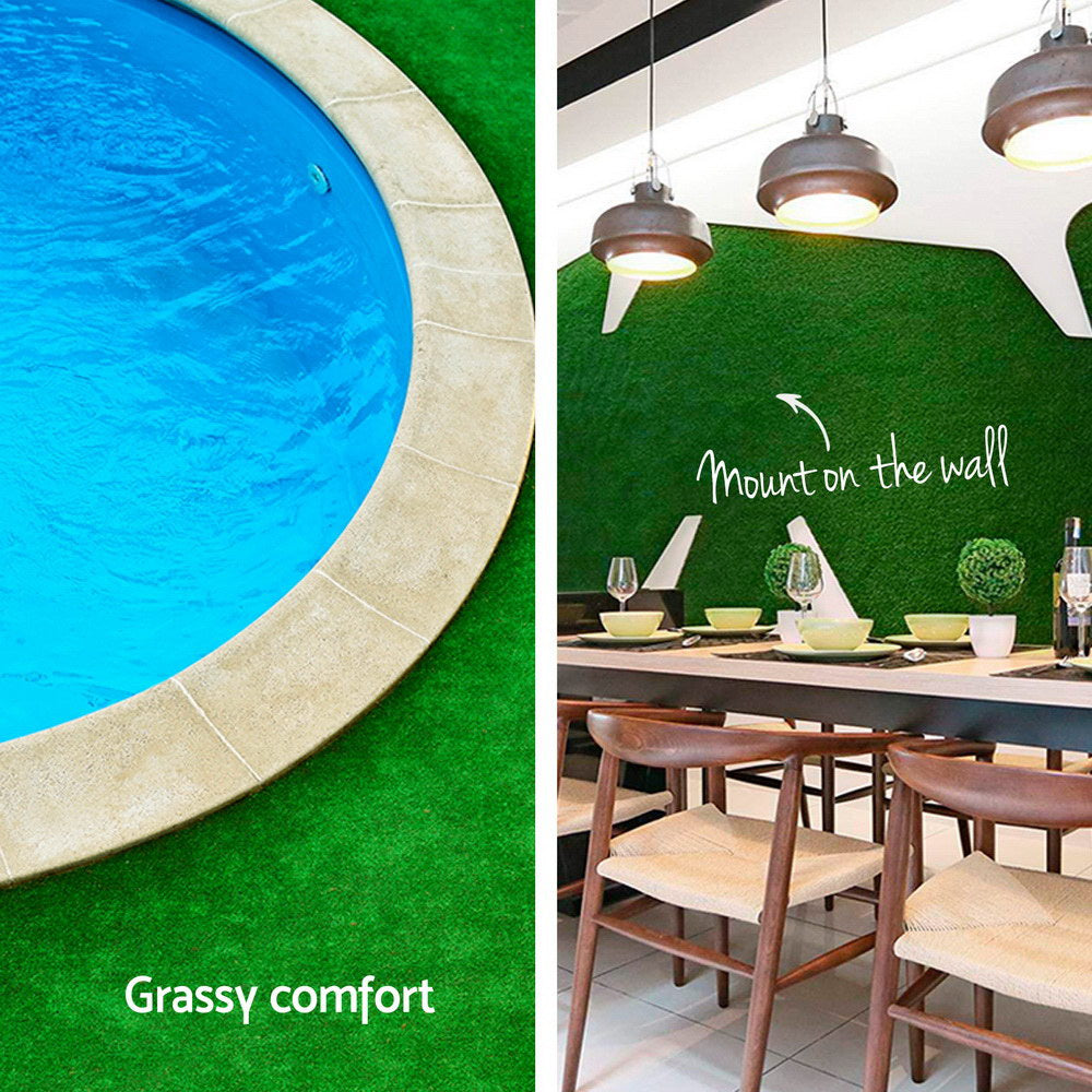 Prime Turf Artificial Grass 50pcs Synthetic Pins Fake Lawn Turf Weed Mat Pegs Joining Tape-4