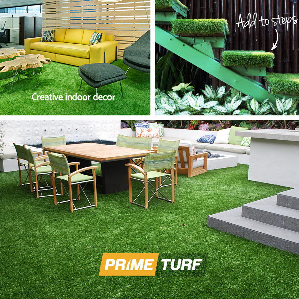 Prime Turf Artificial Grass 50pcs Synthetic Pins Fake Lawn Turf Weed Mat Pegs Joining Tape-5