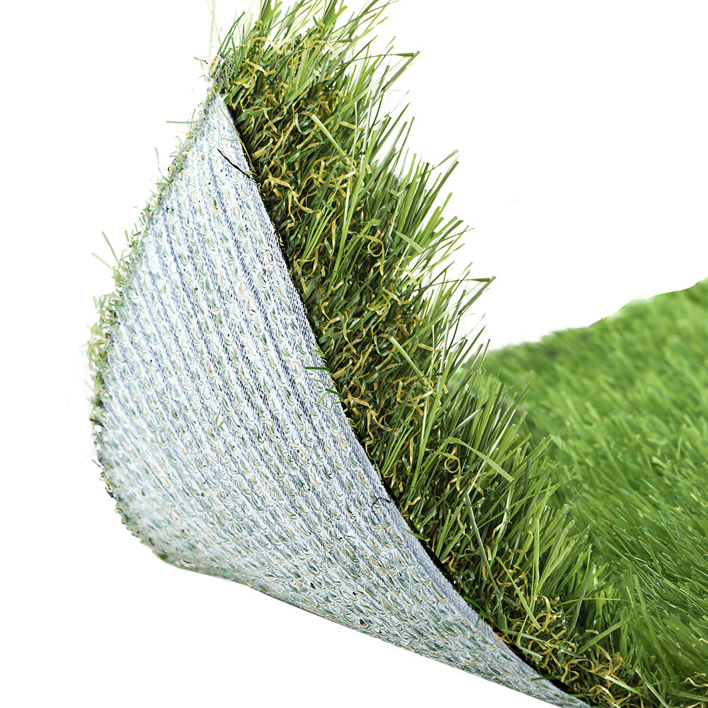 Primeturf 30mm 1mx20m Artificial Grass Synthetic Fake Lawn Turf Plastic Plant 4-coloured-2