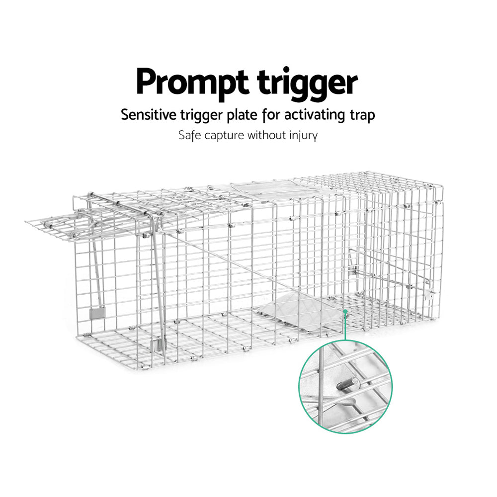 Gardeon Animal Trap Cage Possum 79x28cm-10