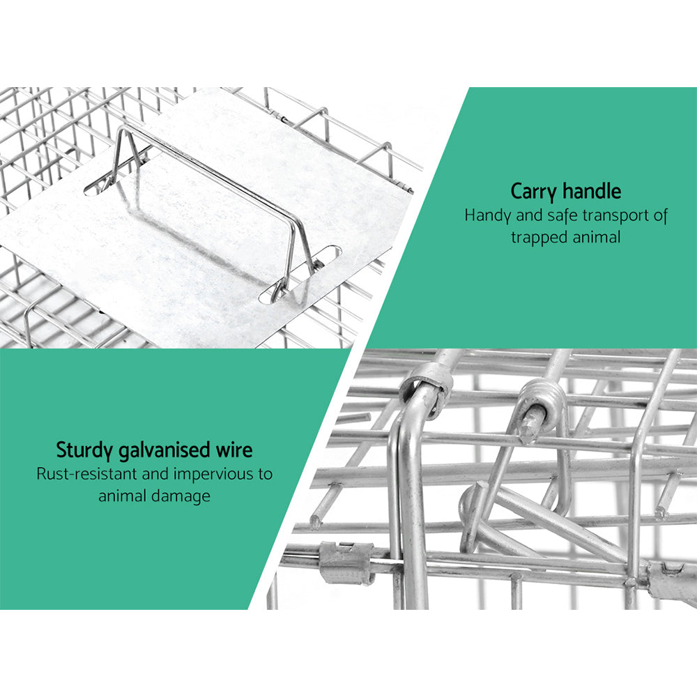 Gardeon Animal Trap Cage Possum 79x28cm-9