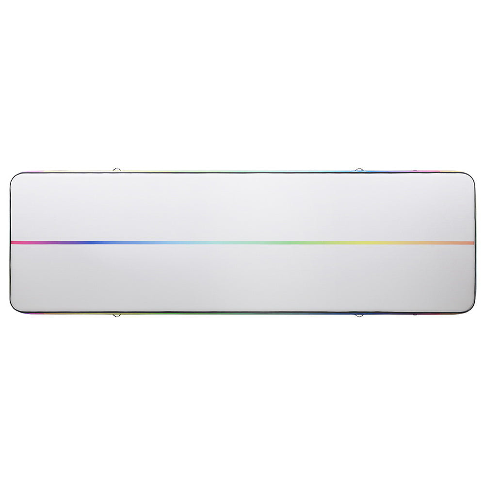 Everfit 6M Air Track Mat Inflatable Gymnastics Tumbling Mat W/ Pump Colourful-2