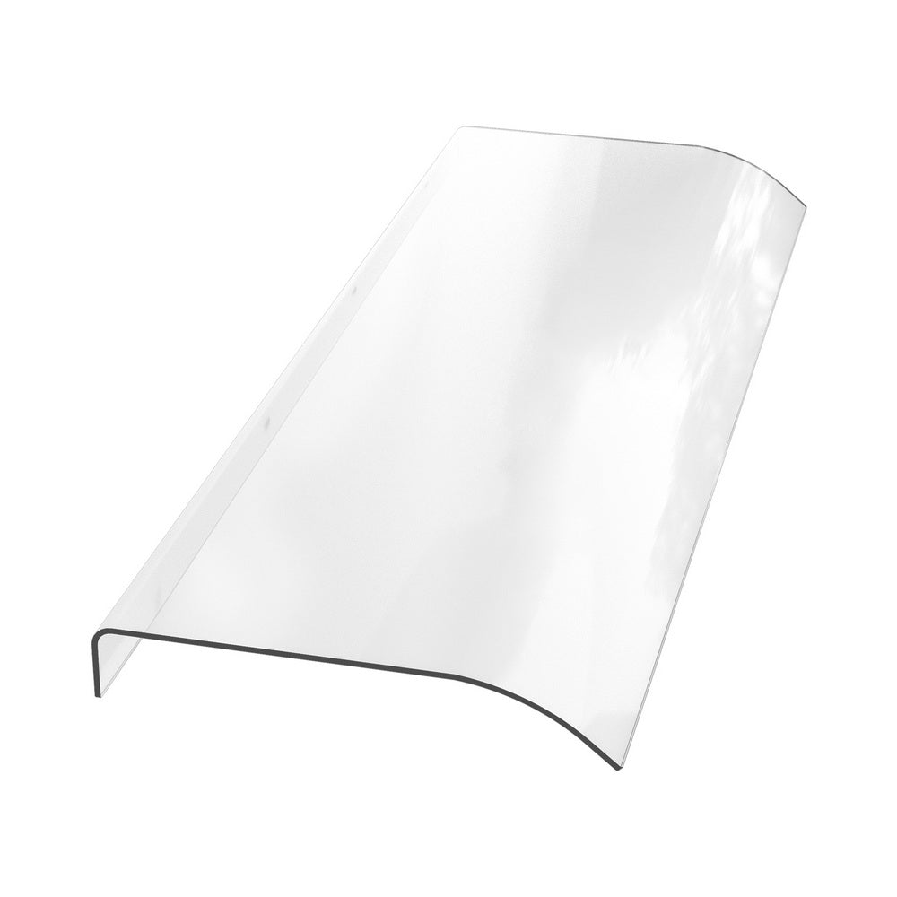 Instahut Window Door Awning 0.4mx1m Transparent-0