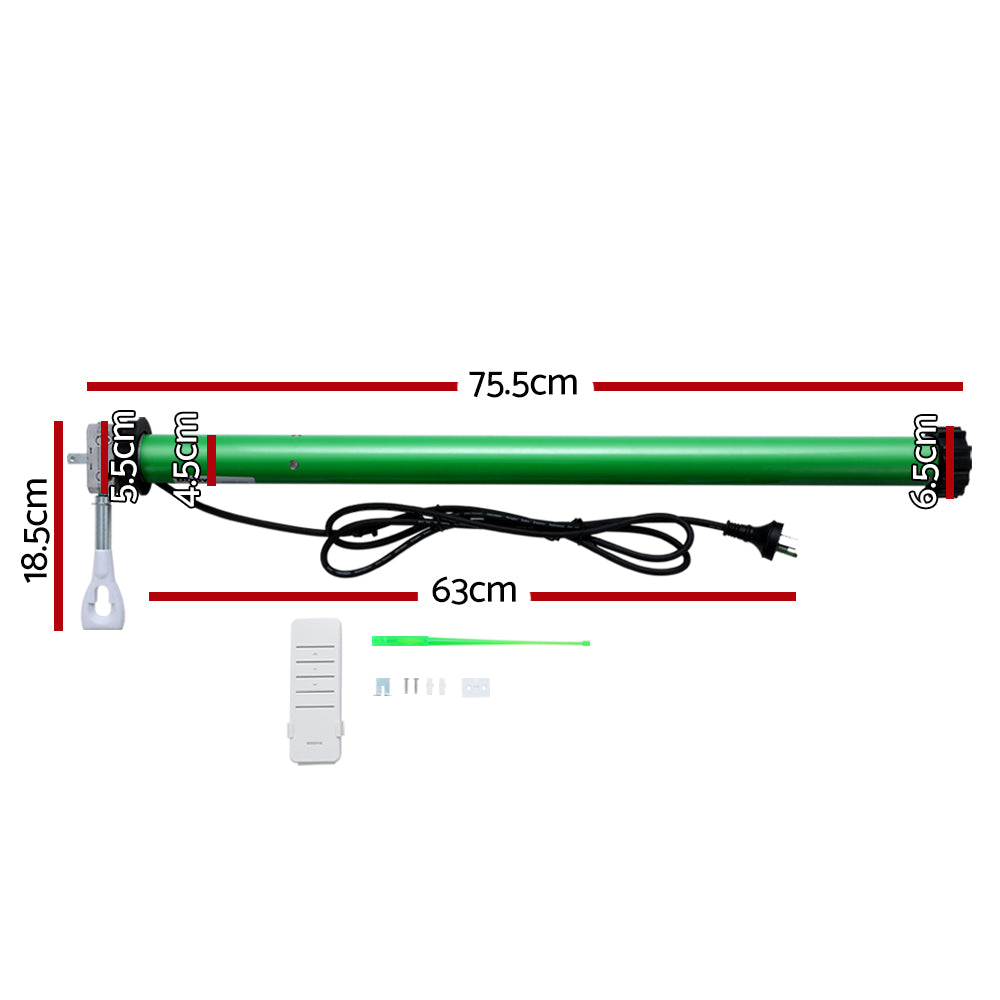 Instahut 230V Folding Arm Awning Replacement Motor with remote 40NM-1