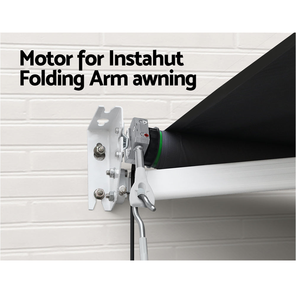 Instahut 230V Folding Arm Awning Replacement Motor with remote 40NM-5