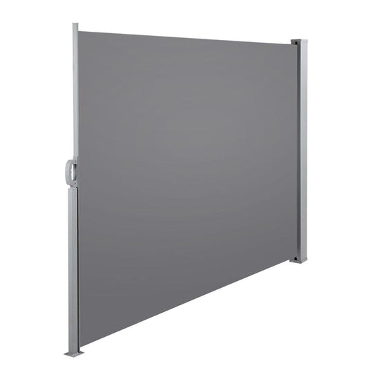 Instahut Retractable Side Awning Shade 1.8 x 3m - Grey-0