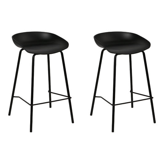 Artiss 2x Bar Stools Kitchen Counter Stools Metal-0