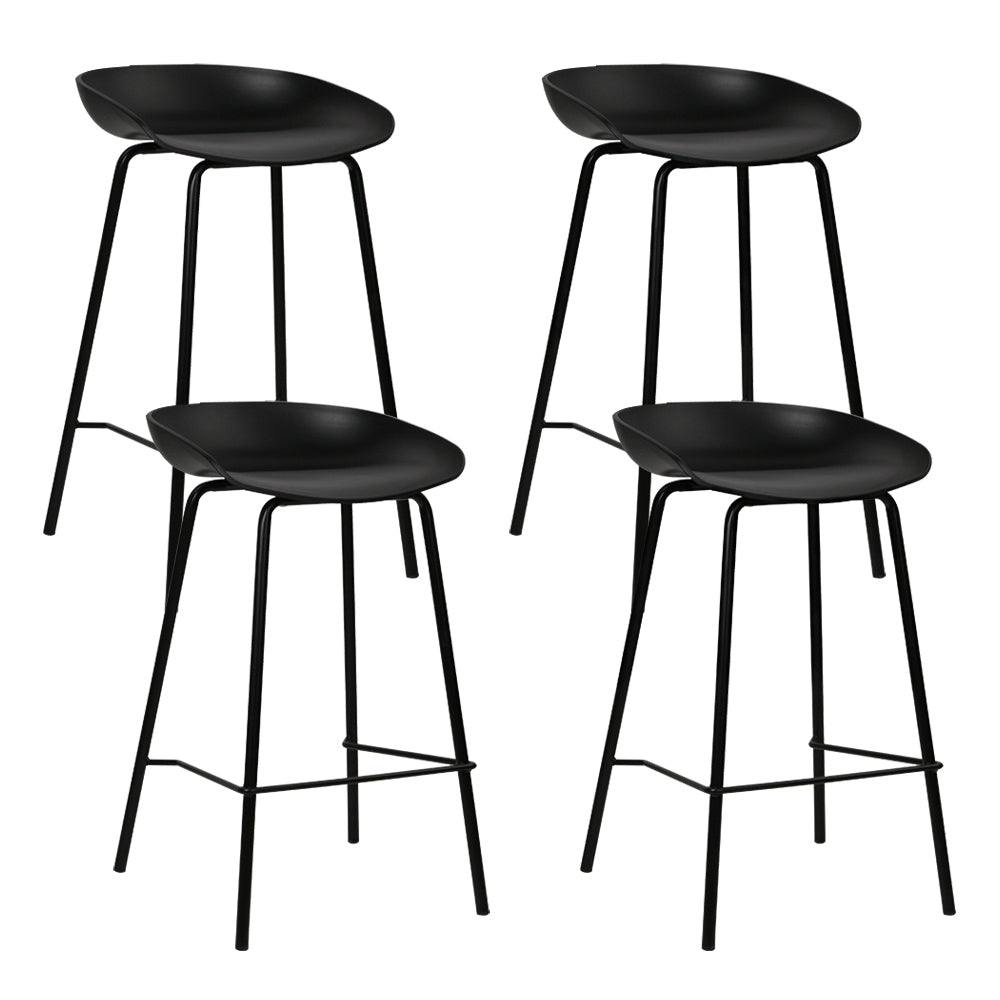 Artiss 4x Bar Stools Kitchen Counter Stools Metal-0