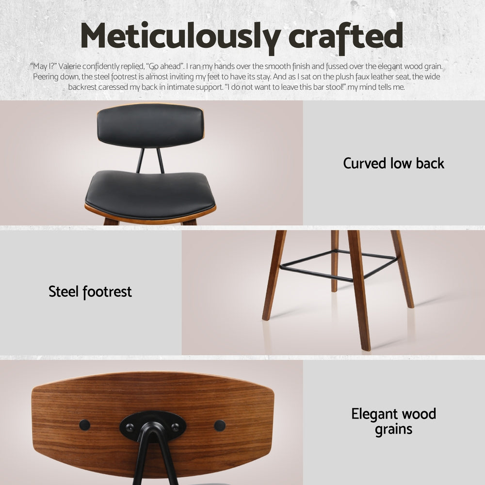 Artiss Bar Table and Stools Set Dining Desk Kitchen Chairs Cafe Pub-5