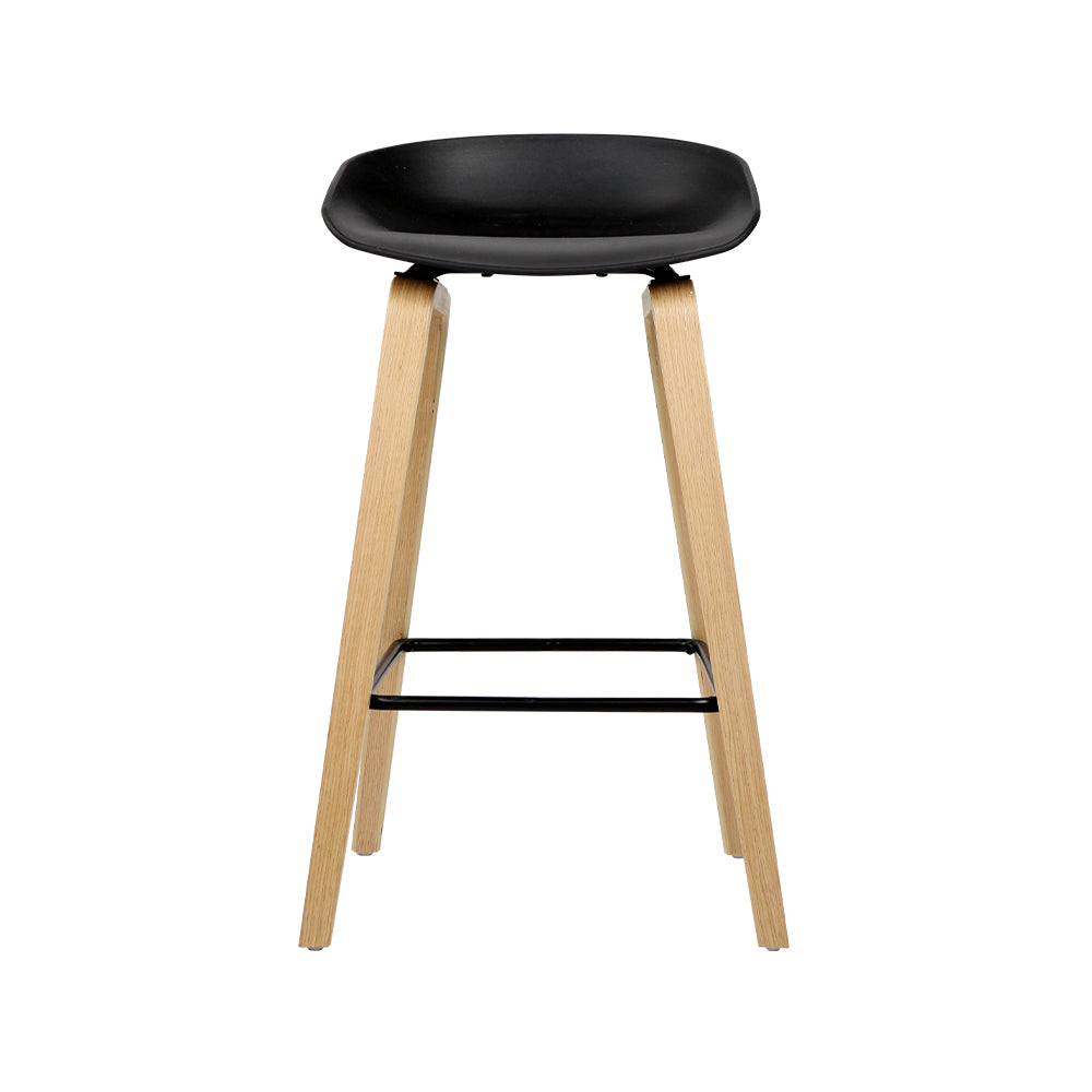 Artiss 2x Bar Stools Wooden-2