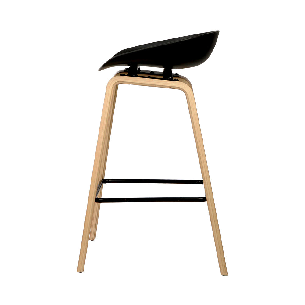 Artiss 2x Bar Stools Wooden-3