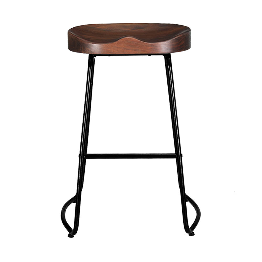 Artiss 2x Bar Stools Tractor Seat 65cm-2