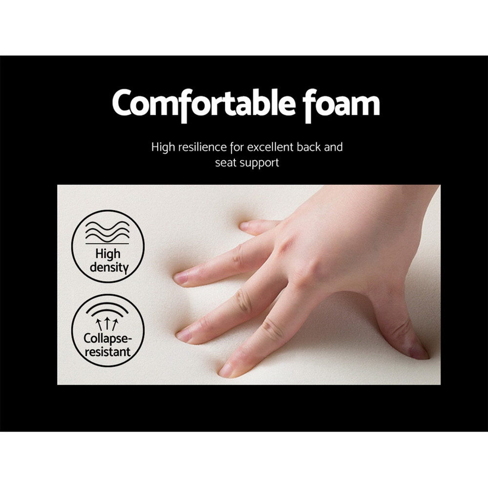 Artiss Dining Chairs Set of 4 Fabric Retro Replica DSW-3