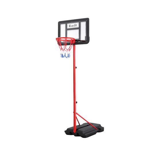 Everfit 1.6M Kids Basketball Hoop Stand System Portable-0