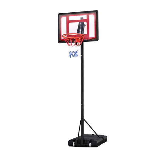 Everfit 2.6M Basketball Hoop Stand System Portable Kid-0