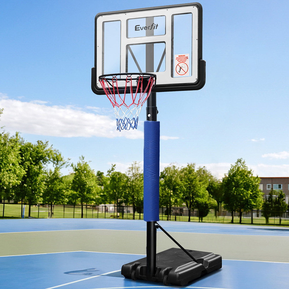 Everfit 3.05M Basketball Hoop Stand System Adjustable Height Portable Pro Blue-7