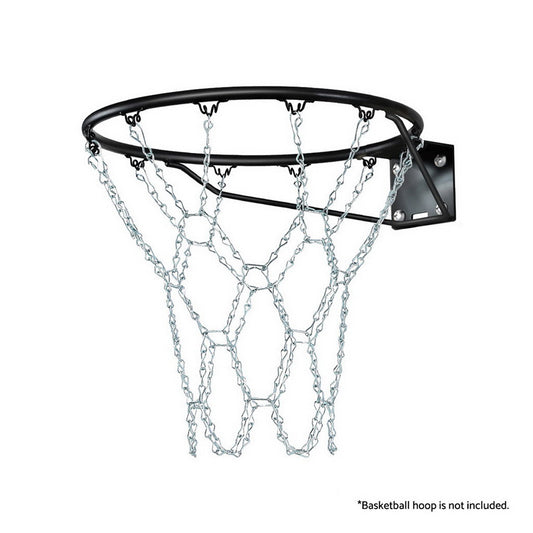 Everfit Basketball Ring Metal Braided Chain Net 12 Loop-0