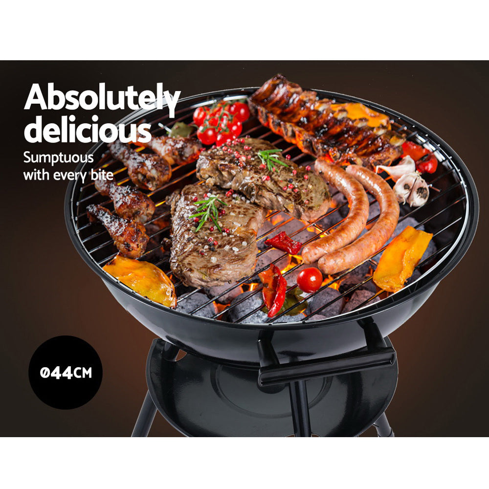 Grillz BBQ Grill Charcoal Smoker-3