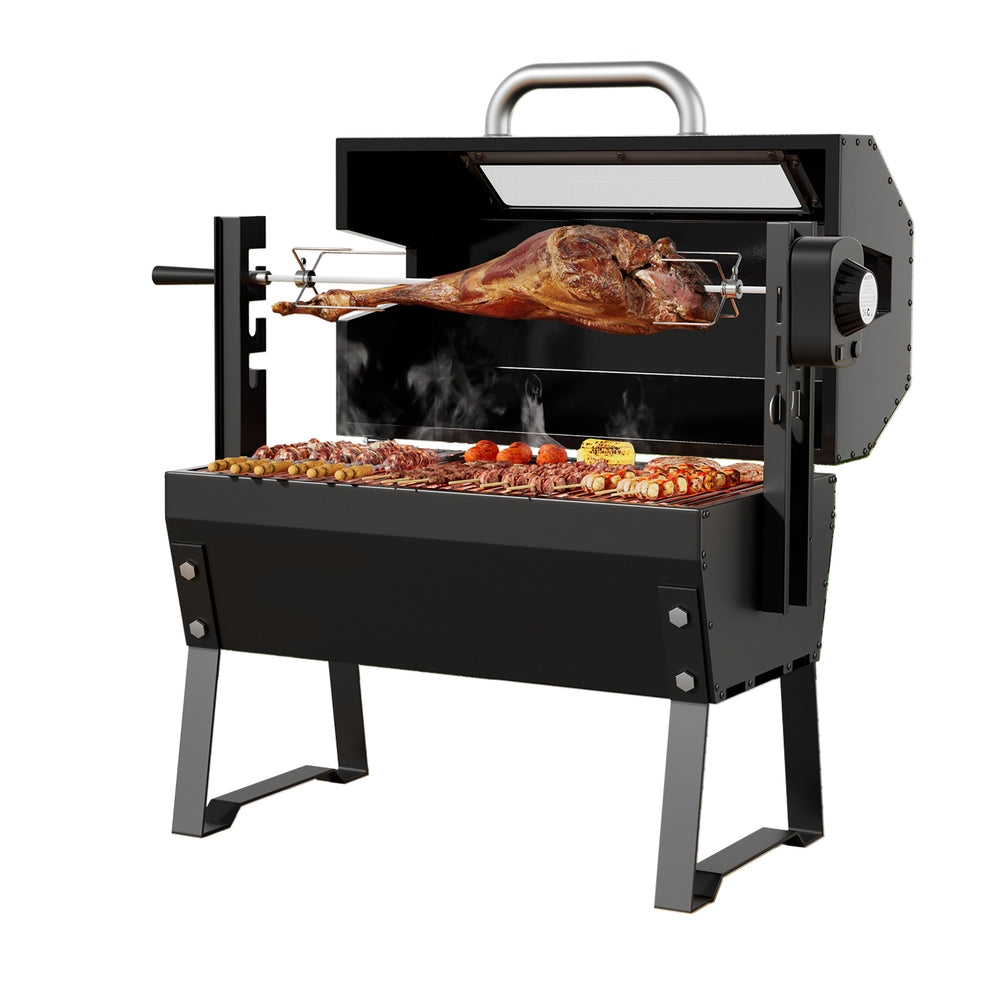 Grillz BBQ Grill Charcoal Electric Smoker Roaster-0