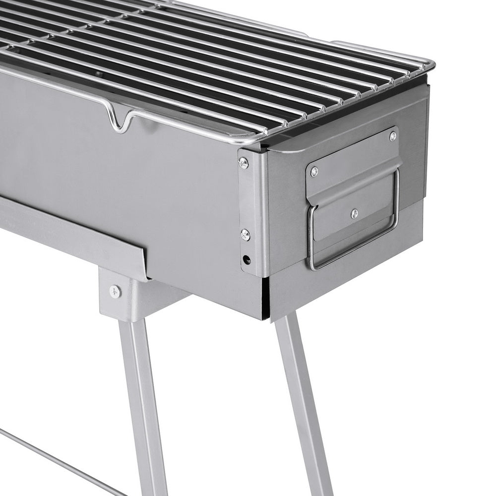 Grillz BBQ Grill Charcoal Smoker Portable Barbecue-2