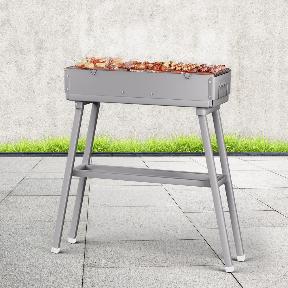 Grillz BBQ Grill Charcoal Smoker Portable Barbecue-6