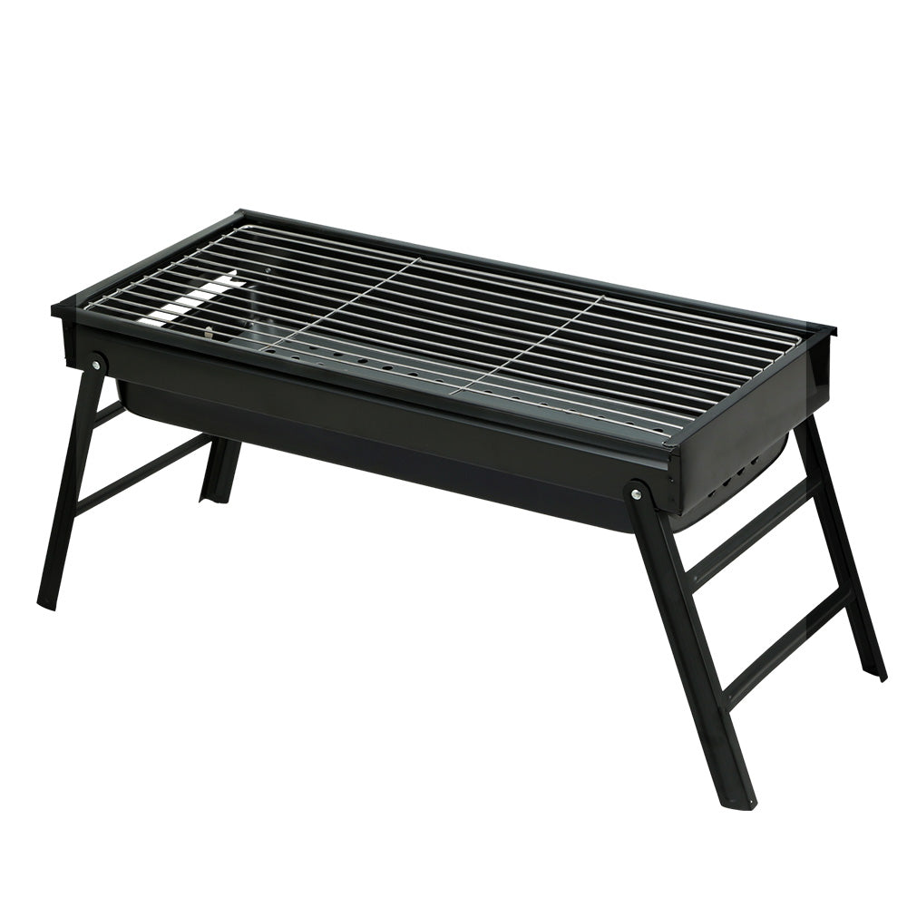 Grillz BBQ Grill Charcoal Smoker Foldable-3