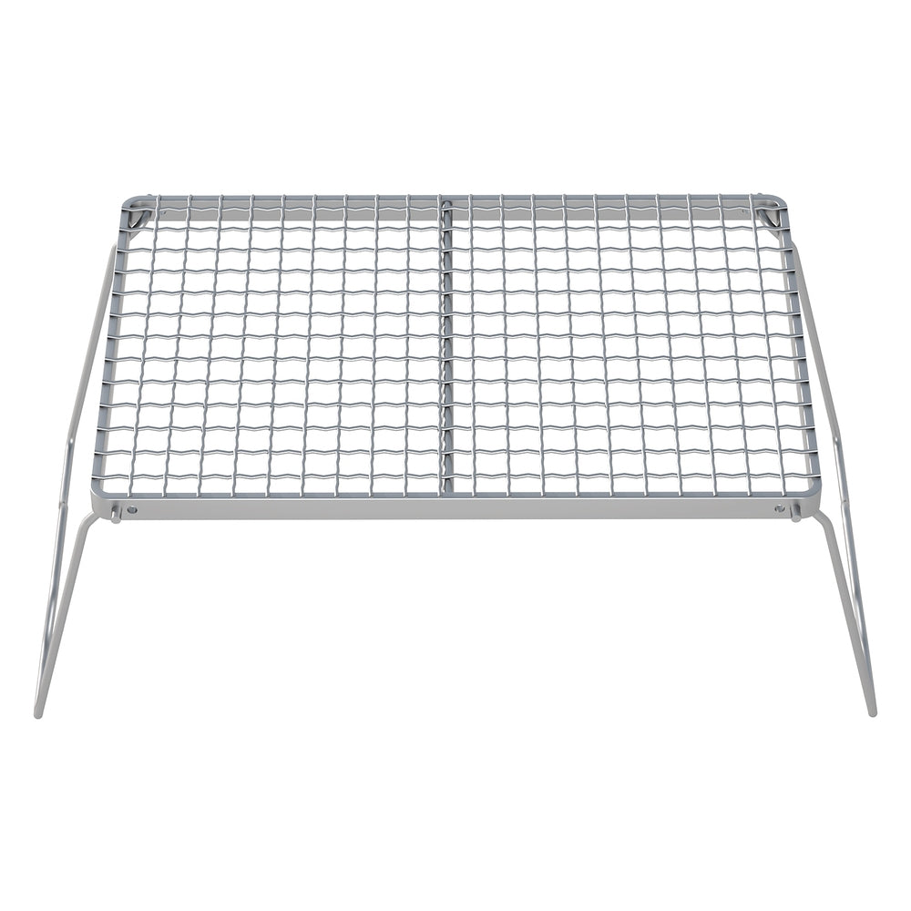 Grillz Portable BBQ Grill Charcoal Smoker Foldable Camping Outdoor-2