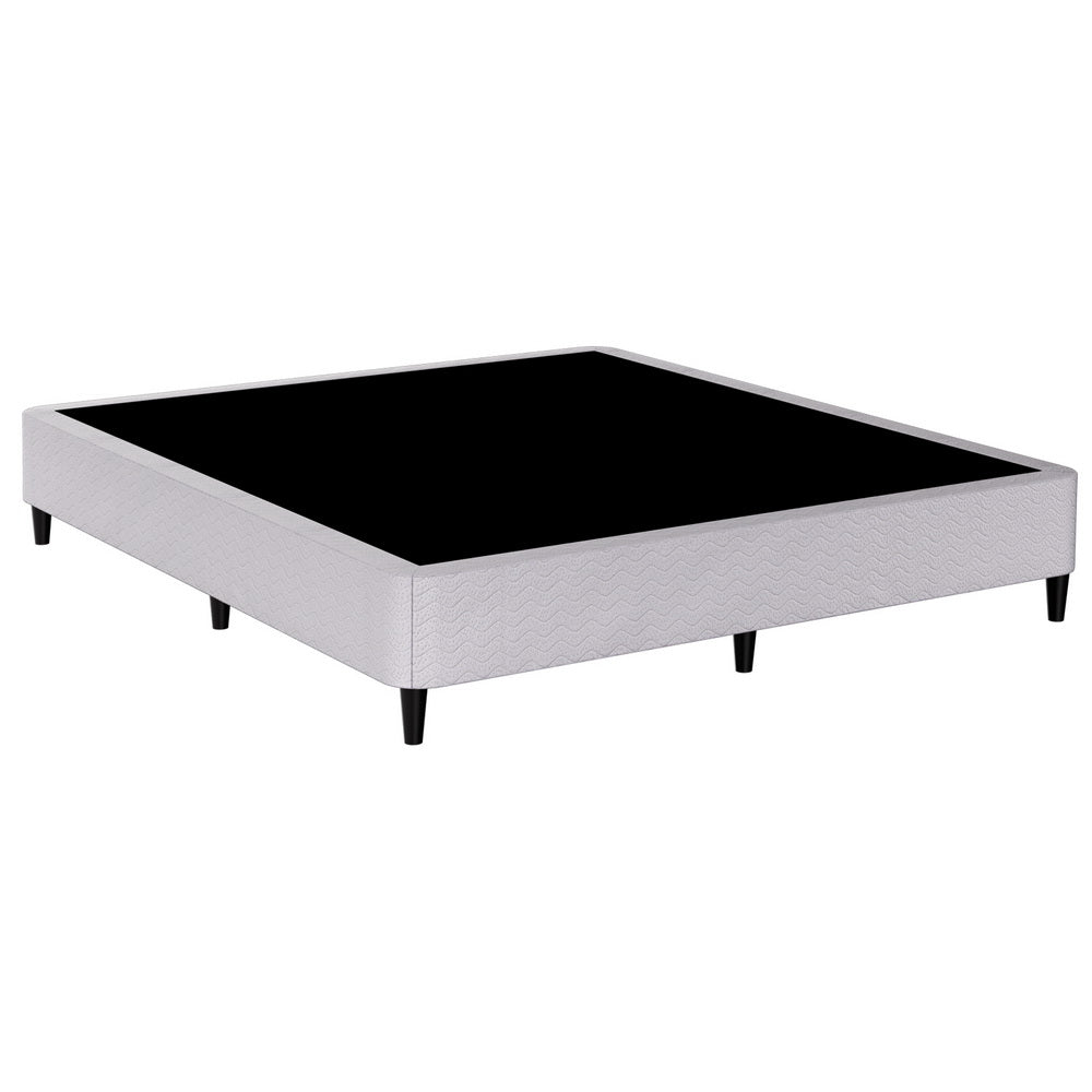 Artiss Bed Frame King Size Metal Grey MASON-0