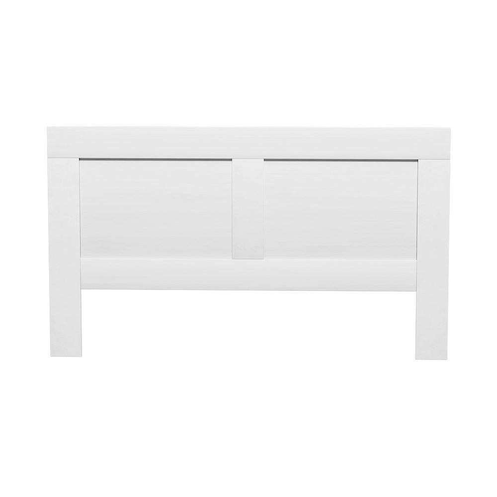 Artiss Bed Head Headboard King with Shelves - CABI White-2