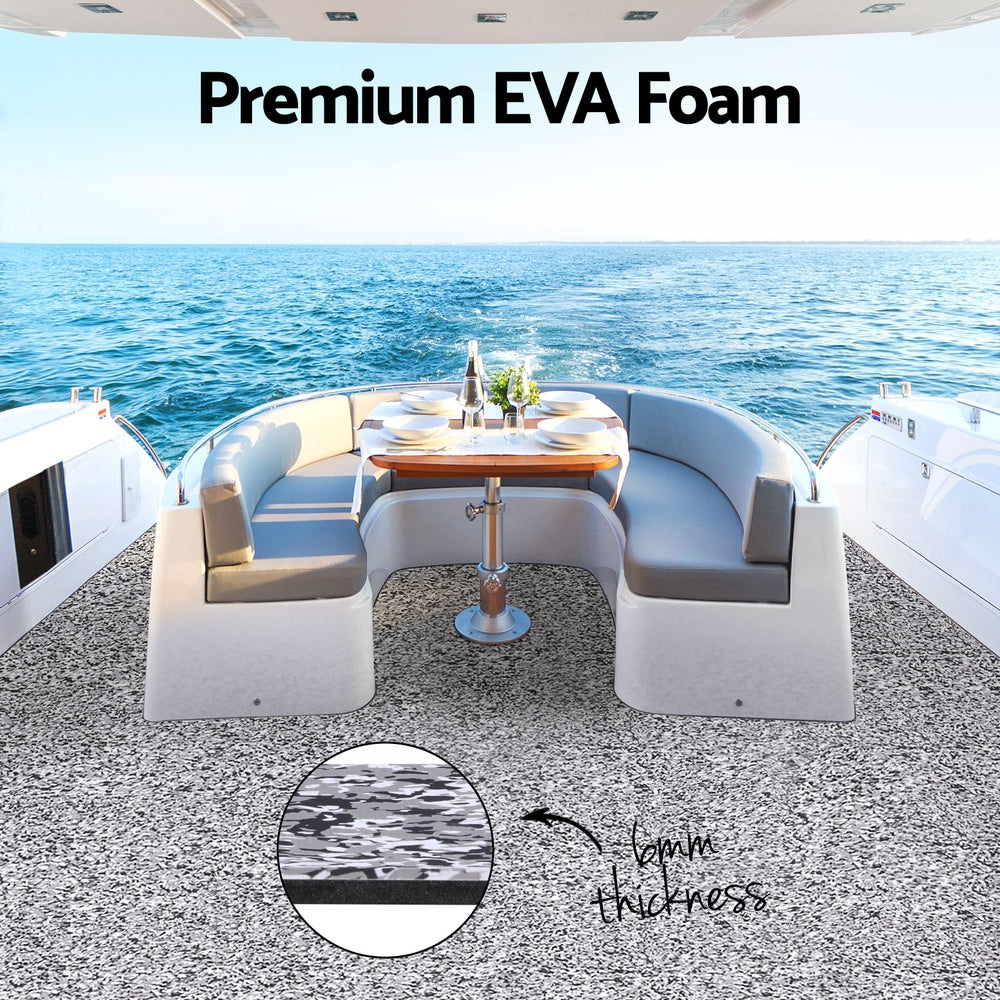 Seamanship EVA Foam Boat Flooring Marine Mat Decking Sheet 240x90x0.6cm Camo-3