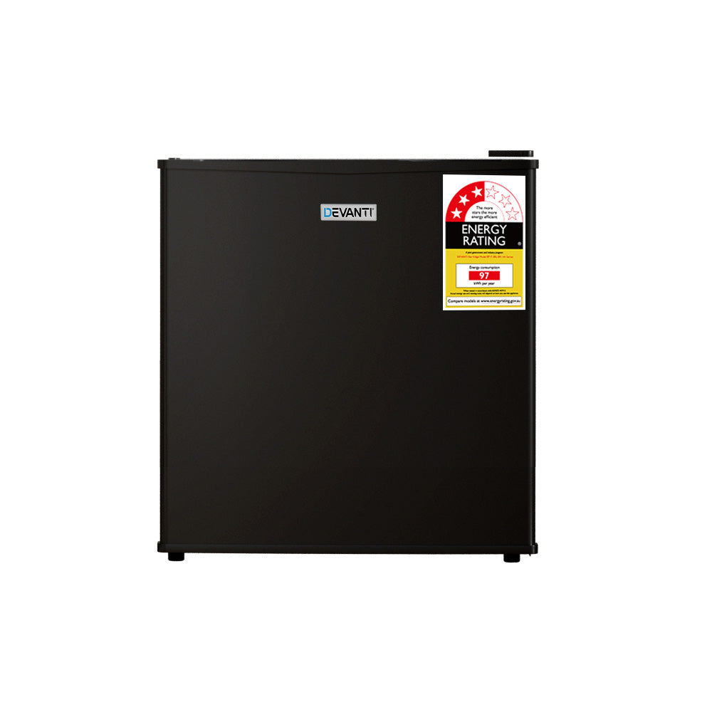 Devanti 48L Bar Fridge Black-2